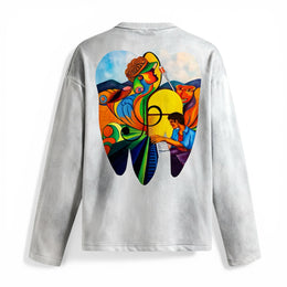 BBLACC Teeth – Long Sleeve Tee (White)