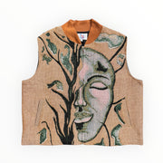 Feu Intérieur Shrunken Vest (Tan)